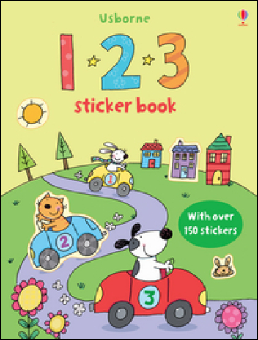 1 2 3 sticker book. Con adesivi. Ediz. illustrata