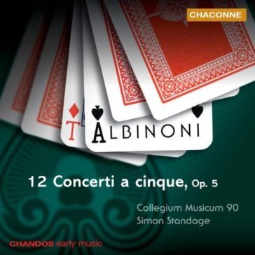 12 concerti a cinque - Albinoni Tomaso Giov