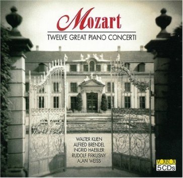 12 great piano concerti - Wolfgang Amadeus Mozart