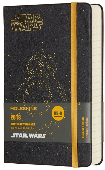 2018 - 12 mesi - Agenda giornaliera Star Wars Pocket BB-8