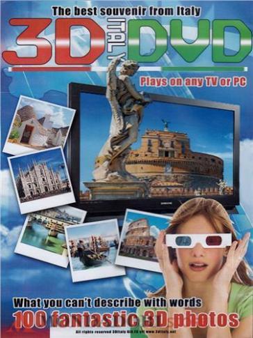 3d dvd Italy - The best souvenir from Italy (DVD)(+occhiali 3d)