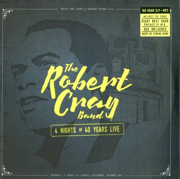4 nights of 40 years live (2lp+mp3) - Robert Cray