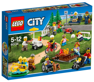 60134 - City Town - Divertimento al parco - City People Pack