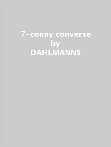 7-conny converse - DAHLMANNS - STANLEYS