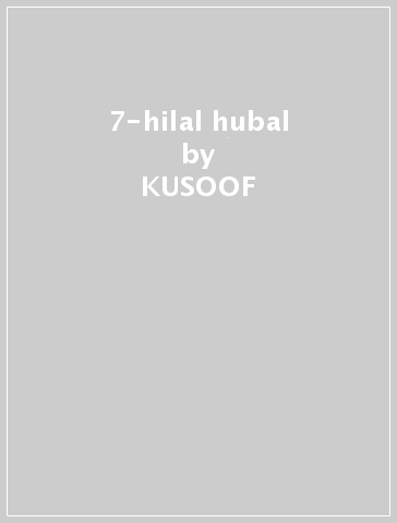 7-hilal hubal - KUSOOF