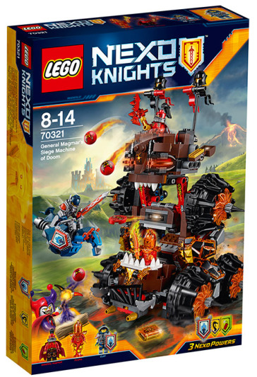 70321 - Nexo Knights - Macch. Assedio Magmar