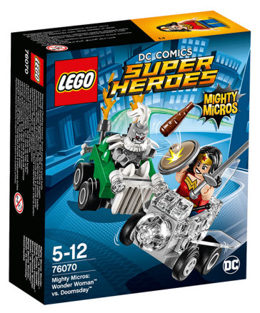 76070 - Super Heroes - Mighty Micros: Wonder Woman contro Doomsday