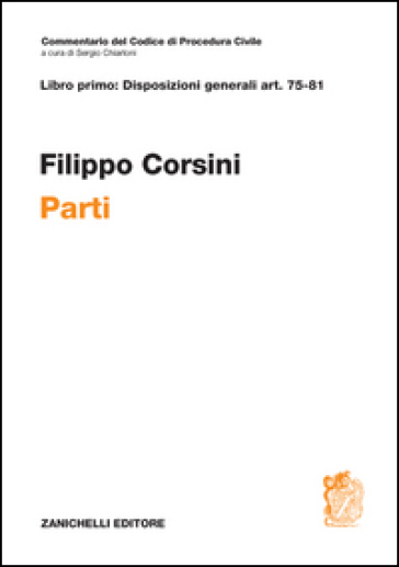 ART. 75-81. Parti - Filippo Corsini