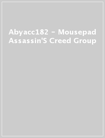 Abyacc182 - Mousepad Assassin'S Creed Group