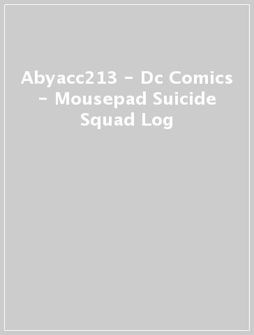 Abyacc213 - Dc Comics - Mousepad Suicide Squad Log
