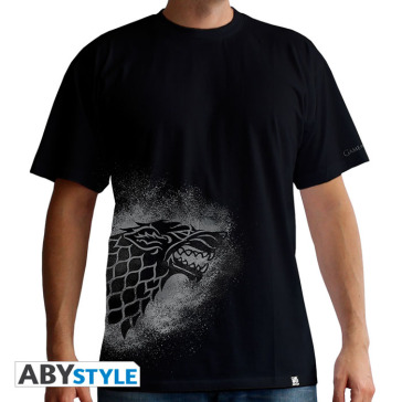 Abytex327M - T-Shirt - Game Of Thrones - Stark Spray - Uomo M