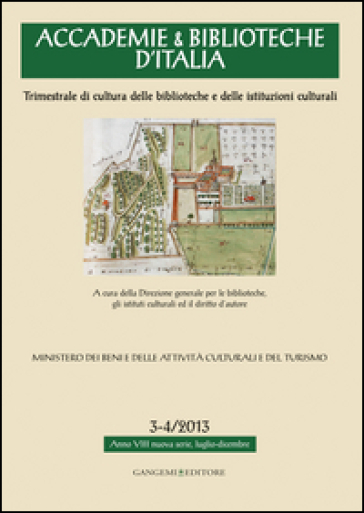 Accademie & biblioteche d'Italia (2013) vol. 3-4