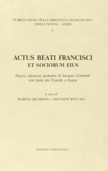 Actus beati Francisci et sociorum eius