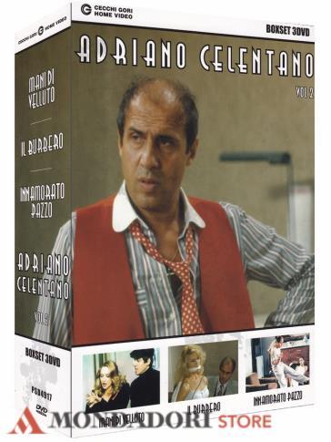 Adriano Celentano - Mani di velluto + Il burbero + Innamorato pazzo - Volume 02 (3 DVD) - Franco Castellano - Giuseppe Moccia