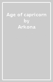 Age of capricorn