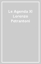 Le Agenda Xl Lorenzo Petrantoni