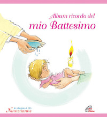 Album ricordo del mio battesimo. Rosa. Con CD