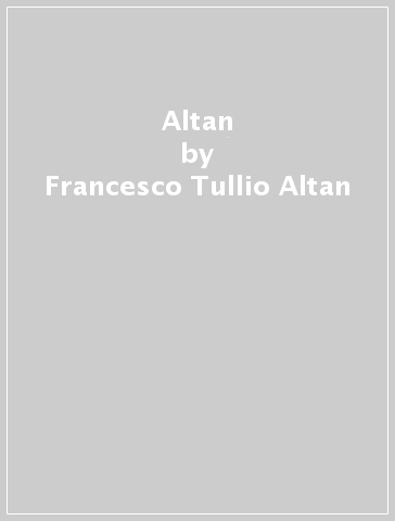 Altan - Francesco Tullio Altan