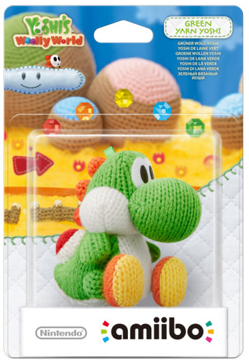 Amiibo Yoshi Verde di lana