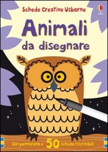 Animali da disegnare. Ediz. illustrata. Con gadget - Fiona Watt - Non Figg