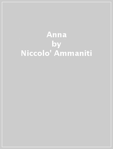 Anna - Niccolo