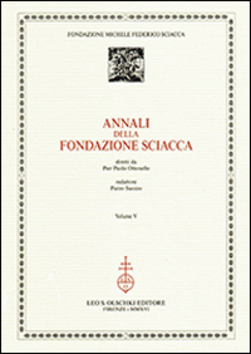 Annali della Fondazione Sciacca. 5.