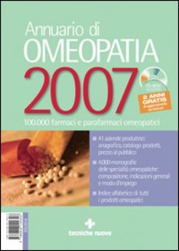 Annuario di omeopatia 2007. Con CD-ROM