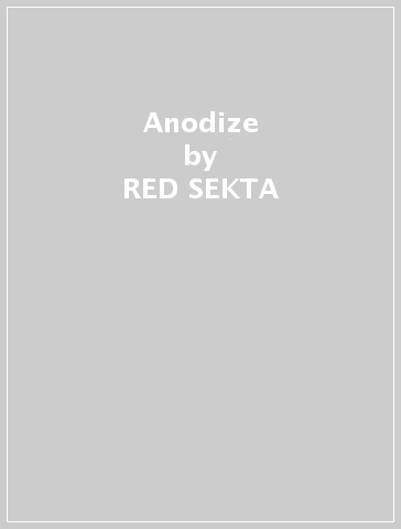 Anodize - RED SEKTA