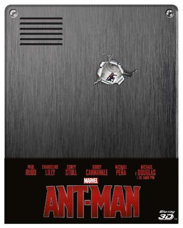 Ant-man (2 Blu-Ray)(2D+3D) (steelbook) - Peyton Reed