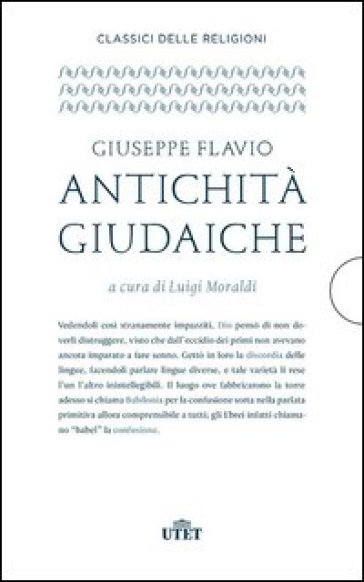 Antichità giudaiche - Giuseppe Flavio