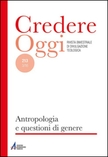 Antropologia e questioni di genere