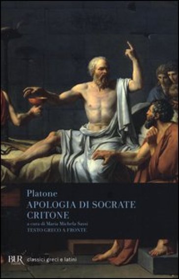 Apologia di Socrate-Critone. Testo greco a fronte - Platone