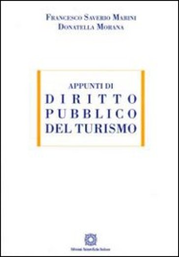 Appunti di diritto pubblico del turismo