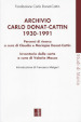 Archivio Carlo Donat Cattin 1930-1991