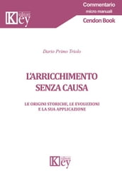 Arricchimento senza causa