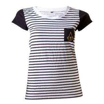 Assassin's Creed - Striped (T-Shirt Donna S)