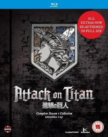 Attack On Titan: Complete Season One Collection (4 Blu-Ray) [Edizione: Regno Unito]