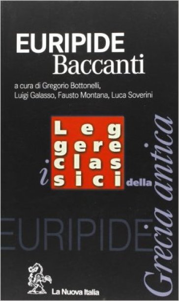 Baccanti - Euripide