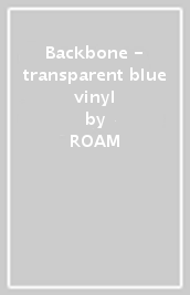 Backbone - transparent blue vinyl