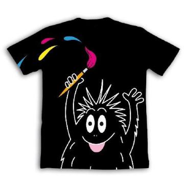 Barbapapa' - T-Shirt Compresse Bambino - Barbabarba (Taglia S)