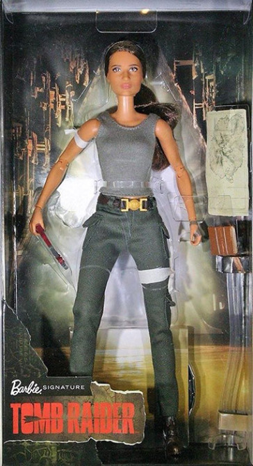 Barbie Tombraider Lara Croft Black Label