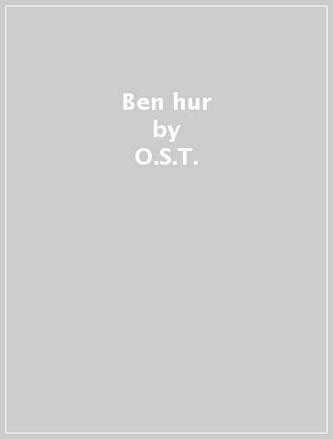 Ben hur - O.S.T.