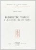 Benedetto Varchi e la cultura del suo tempo