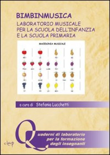 Bimbinmusica. Laboratorio musicale per la scuola dell'infanzia e la scuola primaria. Con CD Audio - Stefania Lucchetti