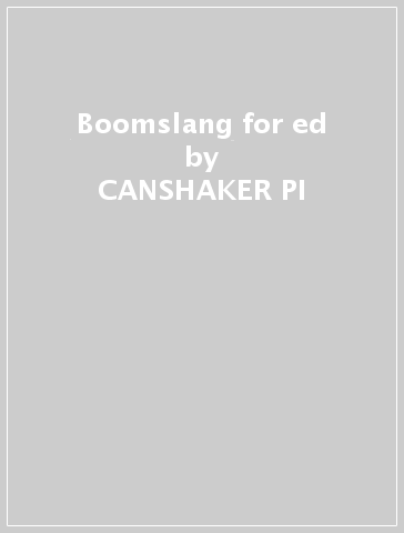 Boomslang for ed - CANSHAKER PI