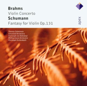 Brahms : violin concerto & sch - Ch Thomas Zehetmair