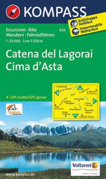 CATENA DEI LAGORAI CIMA D'ASTA