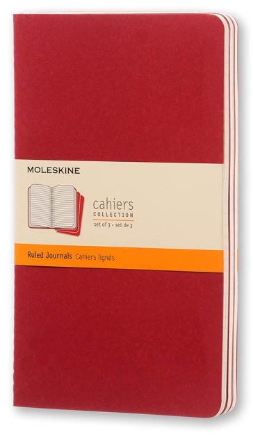 Cahier Jnls Lg Rul Cranb.Red - Quaderni a righe