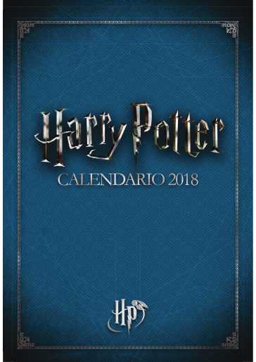 Calendario 2018 Harry Potter