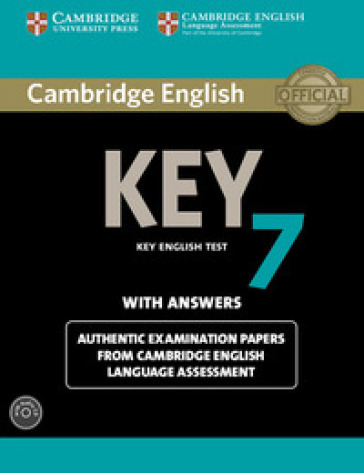 Cambridge English Key 7. Student's book with answers. Con CD-Audio